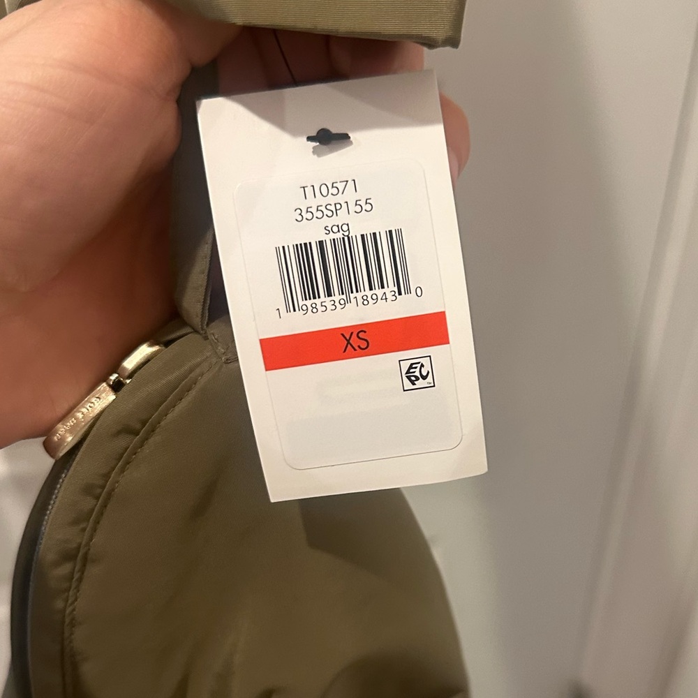 Cole Haan signature olive Khaki Women's Utility Jacket - Picture 12 of 17